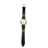 Sekonda 17 Jewels Wristwatch with Brown Leather Strap