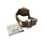 Seiko Solar Stainless Steel Wristwatch with Day-Date Display