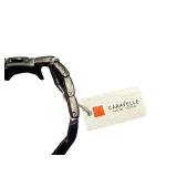 Caravelle New York Skeleton Dial Stainless Steel Watch