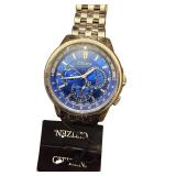 Citizen Eco-Drive Blue Dial Stainless Steel Men