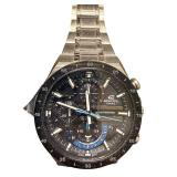 Casio Edifice EQS920DB-1BV Solar Powered Stainless Steel Watch