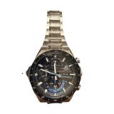 Casio Edifice EQS920DB-1BV Solar Powered Stainless Steel Watch