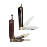 Pair of Vintage Colonial USA Pocket Knives with Two Blades Each