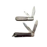 Lot of 2 Vintage Barlow Folding Pocket Knives