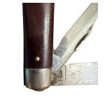 Pair of Vintage Barlow Folding Pocket Knives with Brown Handles