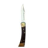 Set of 2 Folding Pocket Knives - Buck 110 USA and Stainless Steel Japan