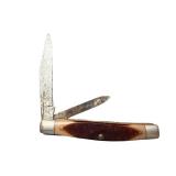 Set of 2Vintage Pocket Knives Including Buck and Case Brands