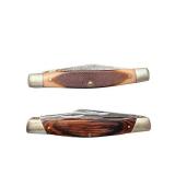 Set of 2Vintage Pocket Knives Including Buck and Case Brands