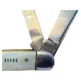 NORTHRUP KING SEEDS Vintage Ulster USA 3-Blade Pocket Knife