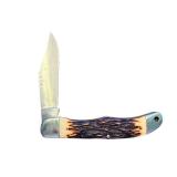 Uncle Henry Model 127UH Folding Pocket Knife with Sheath