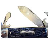 Forest-Master Vintage Multi-Tool Pocket Knife with Original Box