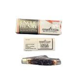 Schrade Uncle Henry 885UH USA 3-Blade Pocket Knife with Box