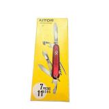 Aitor Inoxidable 7-Piece Multi-Tool Pocket Knife with Box