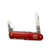 Set of 2 Vintage Swiss Army Pocket Knives Red