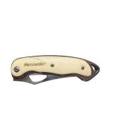 Mossberg Folding Pocket Knife with Sheath and Bone Handle