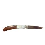 Kershaw Kai Japan 4150 Folding Pocket Knife with Wooden Handle