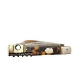 Vintage Folding Pocket Knife with Corkscrew and Monogrammed Endcap