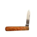 Stanley Folding Pocket Knife with Wooden Handle