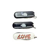 Set of 3 Pocket Knives with Decorative Handles
