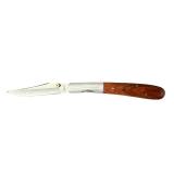 Jaguar Folding Pocket Knife with Wood Handle