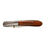 Jaguar Folding Pocket Knife with Wood Handle