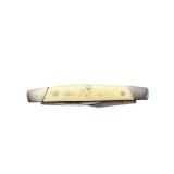 Vintage Winchester Two-Blade Pocket Knife with Engraved Handle