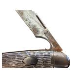 Vintage Imperial Prov RI Folding Pocket Knife with Stag Handle