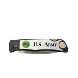 Smith & Wesson U.S. Army Pocket Knife and Vintage Green Handle Pocket Knife