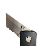 Buck CrossLock Serrated Folding Knife with Clip and Carabiner