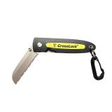 Buck CrossLock Serrated Folding Knife with Clip and Carabiner