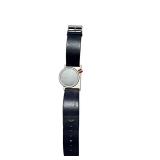 Rolf Cremer Titanium Case Wristwatch with Black Leather Band