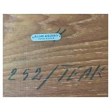 G - Illums Bolighus Danish Teak Side Table, Mid Century Modern