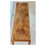 Illums Bolighus Copenhagen Mid Century Modern Wood Bench