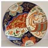 LR - Asian Tray and Bowl Set with Floral and Phoenix Motif