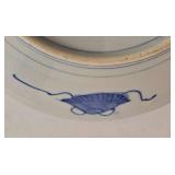 LR - Asian Tray and Bowl Set with Floral and Phoenix Motif