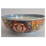 LR - Asian Tray and Bowl Set with Floral and Phoenix Motif