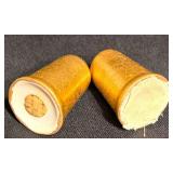 K - Antique CH Field Haviland Limoges Porcelain Serving Set with Gold Trim - 4 Pieces