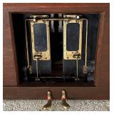 LL  - Vintage Lakeside Player Piano with Bench and QRS Music Rolls