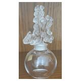 MB - Lalique Clairefontaine Lily-of-the-Valley Crystal Perfume Bottle