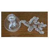 MB - Lalique Clairefontaine Lily-of-the-Valley Crystal Perfume Bottle