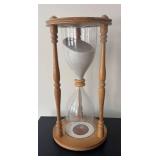 LL  - Large 23-Inch Wooden Sand Timer Hourglass
