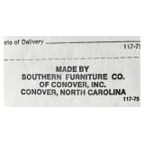 LL  - Southern Furniture Co. Sofa / Couch with Southwestern Upholstery and Three Matching Pillows