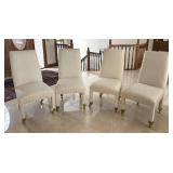 DR - Set of 4 Contemporary Upholstered Dining Chairs