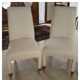 DR - Set of 4 Contemporary Upholstered Dining Chairs