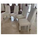 DR - Set of 4 Contemporary Upholstered Dining Chairs