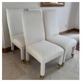 DR - Set of 4 Contemporary Upholstered Dining Chairs