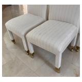 DR - Set of 4 Contemporary Upholstered Dining Chairs