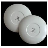 MB - Pair of Poole Collectors Plates Spring 1 and Summer 1