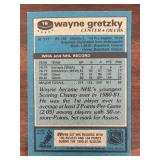 MB - 1981 Topps Wayne Gretzky Oilers Trading Card