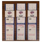 MB - Large Collection of Minnesota Twins Baseball Tickets